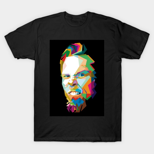 James hetfield t shirt 2025